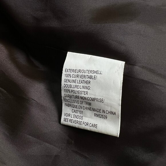 Vintage Suede Leather Toggle Light Jacket Coat Old Money Quiet Luxury 1990s Y2K - Picture 8 of 11